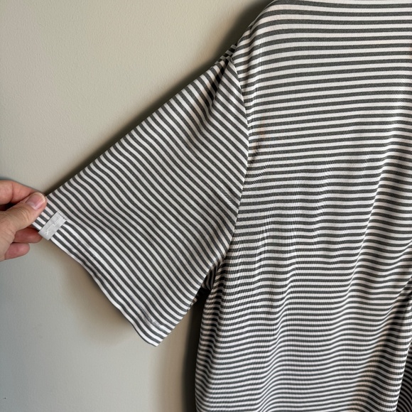 RLX Ralph Lauren Men's Striped Performance Golf Polo Shirt Gray Size Medium PCG - Picture 2 of 15